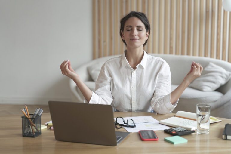 mindful breathing